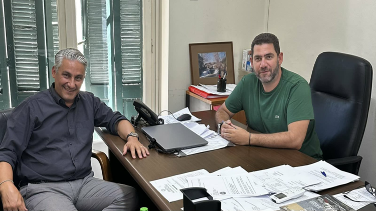 Κουφέλος – Μανωλακέλλης: Η συνάντηση που βγάζει «ειδήσεις» για τα μεγάλα ακανθώδη έργα της Λέσβου