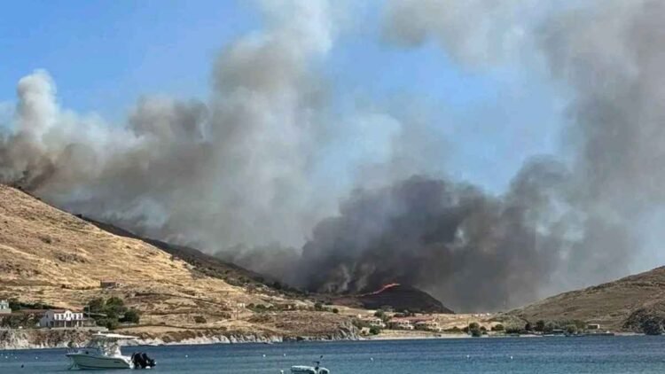 Φωτιά στη Λήμνο: Ελεύθερος ο αντιδήμαρχος, κατηγορείται για εμπρησμό από αμέλεια δια παραλείψεως – Η δήλωση της δημάρχου