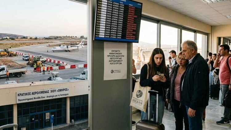 «Στα κάγκελα» η Πανεπιστημιακή Κοινότητα στη Χίο: Κινδυνεύουν οι ορκωμοσίες λόγω του Αεροδρομίου!