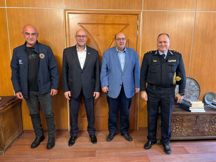 Στην Λέσβο ο ΓΓ Πολιτικής Προστασίας: Τετ-α-τετ με τον Δήμαρχο Δυτικής Λέσβου για τις προκλήσεις του νησιού